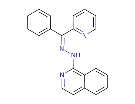 1(2H)-Isoquinolinone, (phenyl-2-pyridinylmethylene)hydrazone