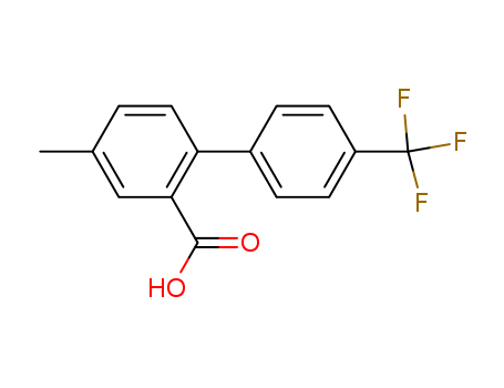 [1,1'-Biphenyl]-2-carboxylic acid, 4-methyl-4'-(trifluoromethyl)-