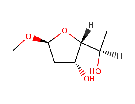 methyl 2,6-dideoxy-α-D-arabino-hexofuranoside