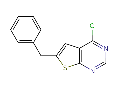 6-벤질-4-클로로티에노[2,3-d]피리미딘
