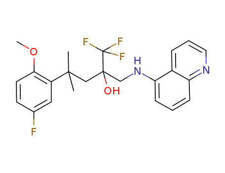 C<sub>23</sub>H<sub>24</sub>F<sub>4</sub>N<sub>2</sub>O<sub>2</sub>
