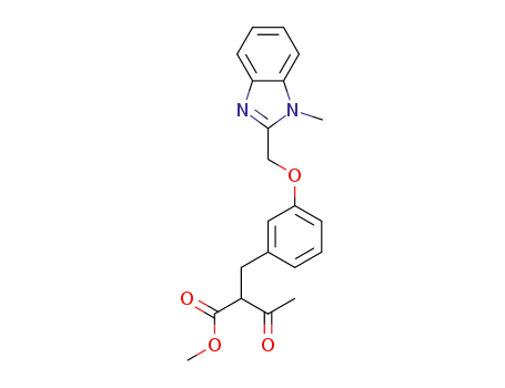 methyl 2-{3-[(1-methyl-1H-benzimidazol-2-yl)methoxy]benzyl}-3-oxobutanoate