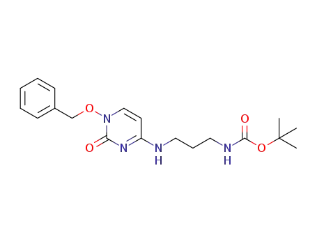 4-[3-((tert-butoxycarbonyl)amino)propylamino]-1-(benzyloxy)-2(1H)-pyrimidinone