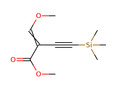 methyl 2-(methoxymethylene)-4-(trimethylsilyl)but-3-ynoate
