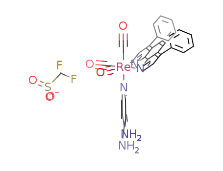 [Re(4,7-diphenyl-1,10-phenanthroline)(CO)<sub>3</sub>(3,4-diaminopyridine)](CF<sub>3</sub>SO<sub>3</sub>)