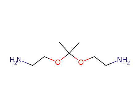 Molecular Structure of 127090-71-5 (2-[1-(2-aminoethoxy)-1-methylethoxy]ethylamine)
