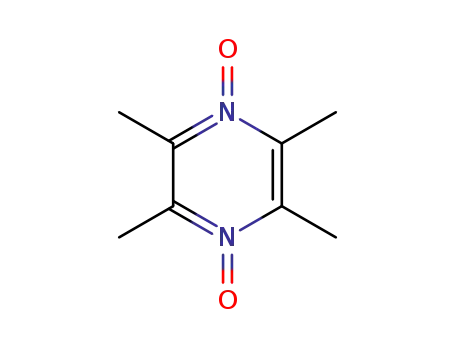 Molecular Structure of 22978-84-3 (2,3,5,6-tetramethyl-1-oxopyrazin-1-ium-4(1H)-olate)