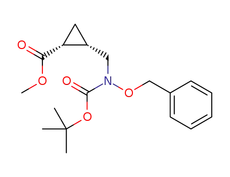 (1R,2S)‐2‐(((benzyloxy)(tert‐butoxycarbonyl)amino)methyl)cyclopropane‐1‐carboxylate