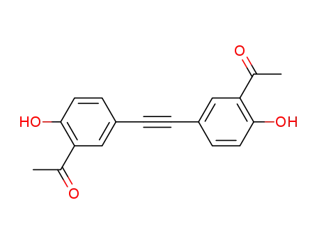 5,5'-(ethyne-1,2-diyl)bis(2-hydroxyacetophenone)