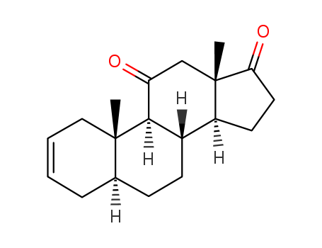 Androst-2-ene-11,17-dione,(5a)- (9CI)