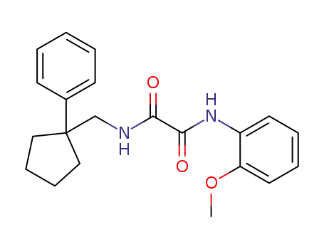 N-(2-methoxyphenyl)-N'-(1-phenylcyclopentylmethyl)ethanediamide