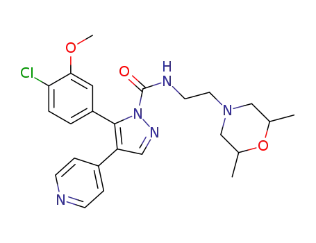 C<sub>24</sub>H<sub>28</sub>ClN<sub>5</sub>O<sub>3</sub>