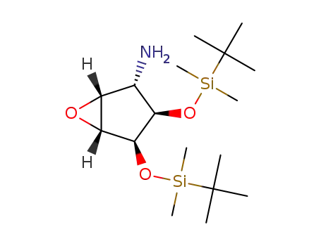 (1R<sub>2</sub>S,3R,4S,5R)-3,4-bis(tert-butyldimethylsilyloxy)-6-oxabicyclo[3.1.0]hexan-2-amine