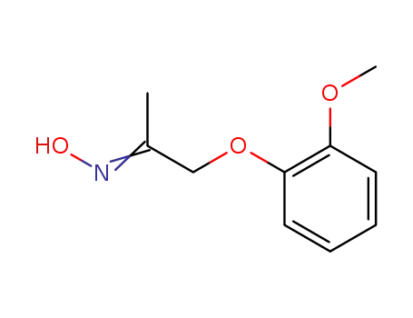 1-(2-Methoxy-phenoxy)-propan-2-one oxime