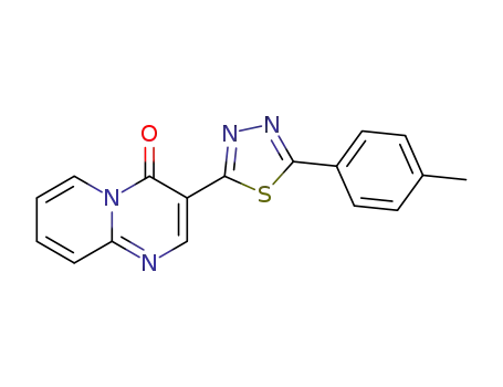 3-(5-(4-methylphenyl)-1,3,4-thiadiazol-2-yl)-4H-pyrido[1,2-a]pyrimidin-4-one