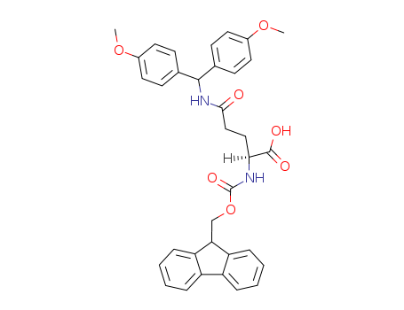 (2S)-5-[bis(4-Methoxyphenyl)methylamino]-2-(9H-fluoren-9-ylmethoxycarbonylamino)-5-oxo-pentanoic acid