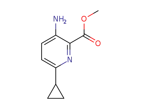 3-amino-6-cyclopropylpyridine-2-carboxylic acid methyl ester