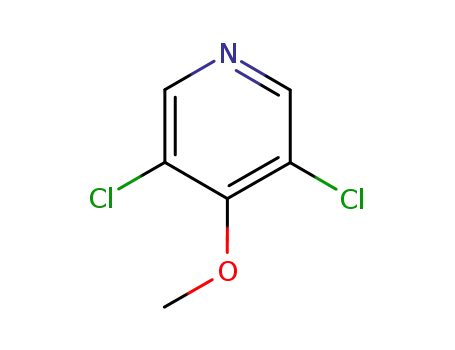 Molecular Structure of 17228-73-8 (3,5-Dichloro-4-methoxy-pyridine)