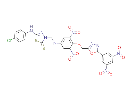 C<sub>24</sub>H<sub>15</sub>ClN<sub>10</sub>O<sub>10</sub>S<sub>2</sub>