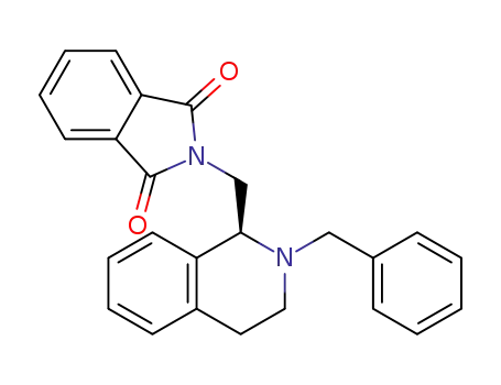 2-{[(1S)-2-benzyl-1,2,3,4-tetrahydroisoquinolin-1-yl]methyl}-2,3-dihydro-1H-isoindole-1,3-dione