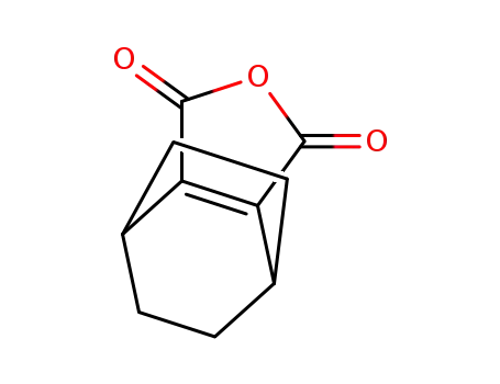 Molecular Structure of 151813-29-5 (BICYCLO[2.2.2]OCT-2-ENE-2,3-DICARBOXYLIC ANHYDRIDE)
