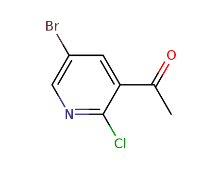 1-(5-Bromo-2-chloropyridin-3-yl)ethanone