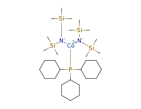 [Co{N(SiMe<sub>3</sub>)<sub>2</sub>}<sub>2</sub>(Pcyclohexyl<sub>3</sub>)]