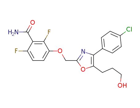 C<sub>20</sub>H<sub>17</sub>ClF<sub>2</sub>N<sub>2</sub>O<sub>4</sub>