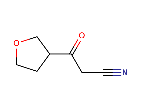 3-oxo-3-(tetrahydrofuran-3-yl)propanenitrile