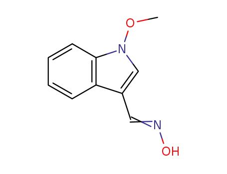 1-methoxyindole-3-carboxaldehyde oxime