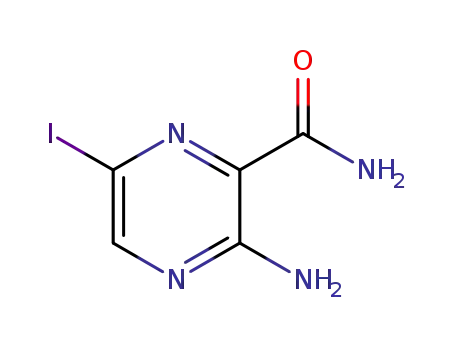 3-아미노-6-요오도피라진-2-카르복사미드