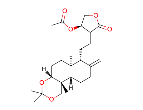 3,19-acetonylidene-14β-acetoxy-andrographolide