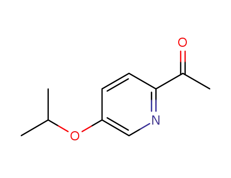 Molecular Structure of 1198166-03-8 (1-(5-Isopropoxypyridin-2-yl)ethanone)