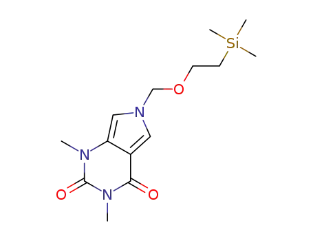 1,3-dimethyl-6-((2-(trimethylsilyl)ethoxy)methyl)-1H-pyrrolo[3,4-d]pyrimidine-2,4(3H,6H)-dione