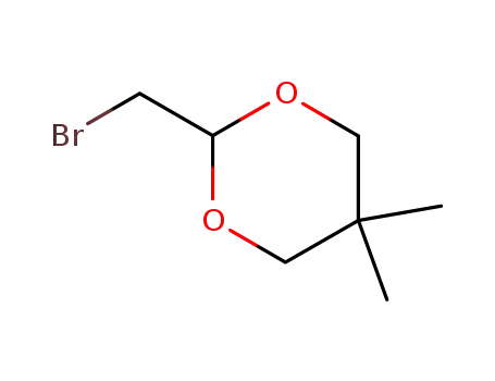Molecular Structure of 35337-50-9 (2-(bromomethyl)-5,5-dimethyl-1,3-dioxane)