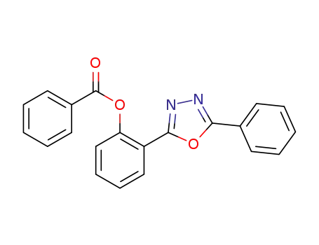 2-(5-phenyl-1,3,4-oxadiazol-2-yl)phenyl benzoate
