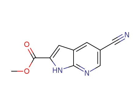 METHYL 5-CYANO-1H-PYRROLO[2,3-B]PYRIDINE-2-CARBOXYLATE
