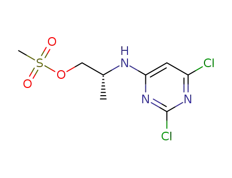 (R)-2-((2,6-dichloropyrimidin-4-yl)amino)propyl methanesulfonate