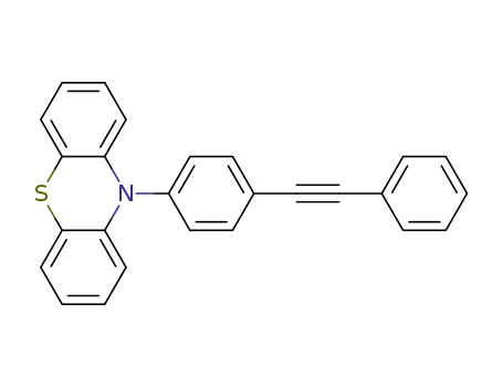 N-(4-(2-phenylethynyl)phenyl)phenothiazine
