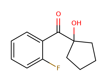 (2-fluorophenyl)(1-hydroxycyclopentyl)methanone