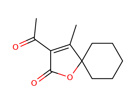 3-Acetyl-4-methyl-1-oxaspiro[4.5]dec-3-en-2-one
