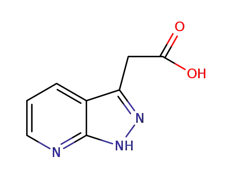 1H-피라졸로[3,4-b]피리딘-3-아세트산