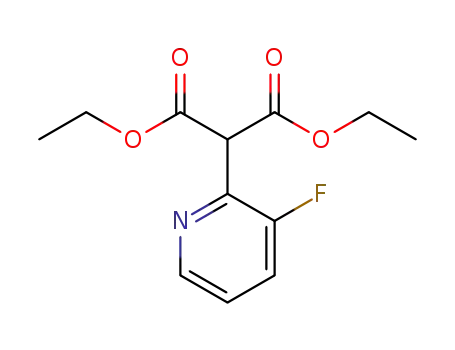 Molecular Structure of 940933-39-1 (diethyl 2-(3-fluoropyridin-2-yl)malonate)