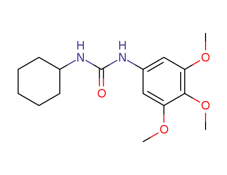N-Cyclohexyl-N'-(3,4,5-trimethoxyphenyl)urea