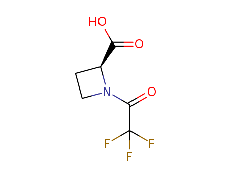 2-AZETIDINECARBOXYLIC ACID 1-(TRIFLUOROACETYL)-,(2R)-