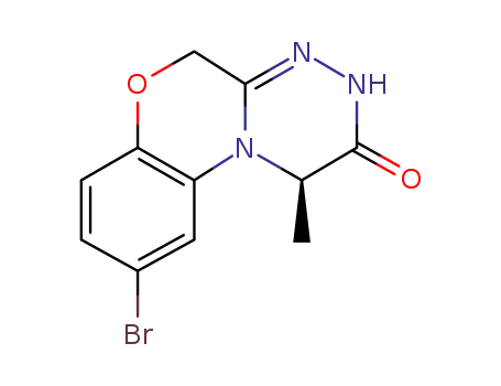 (R)-9-bromo-1-methyl-3,5-dihydrobenzo[5,6][1,4]oxazino[3,4-c][1,2,4]triazin-2(1H)-one