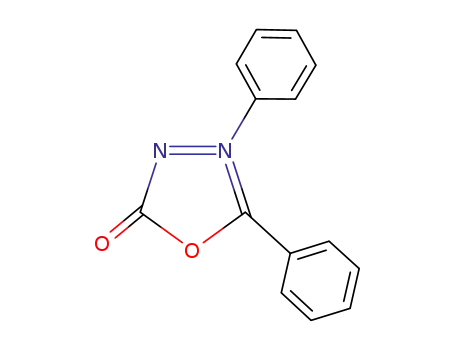 Molecular Structure of 24660-41-1 (2,3-Diphenyl-1,3,4-oxadiazol-3-ium-5-olate)