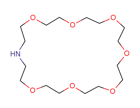 Molecular Structure of 101210-56-4 (1,4,7,10,13,16,19-Heptaoxa-22-azacyclotetracosane)