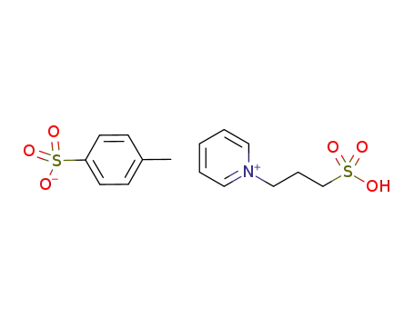 Molecular Structure of 853994-46-4 (1-(3-sulfopropyl)pyridinium p-toluenesulfonate)