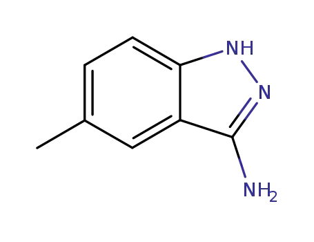 Molecular Structure of 88805-94-1 (5-Methyl-1H-indazol-3-ylaMine)